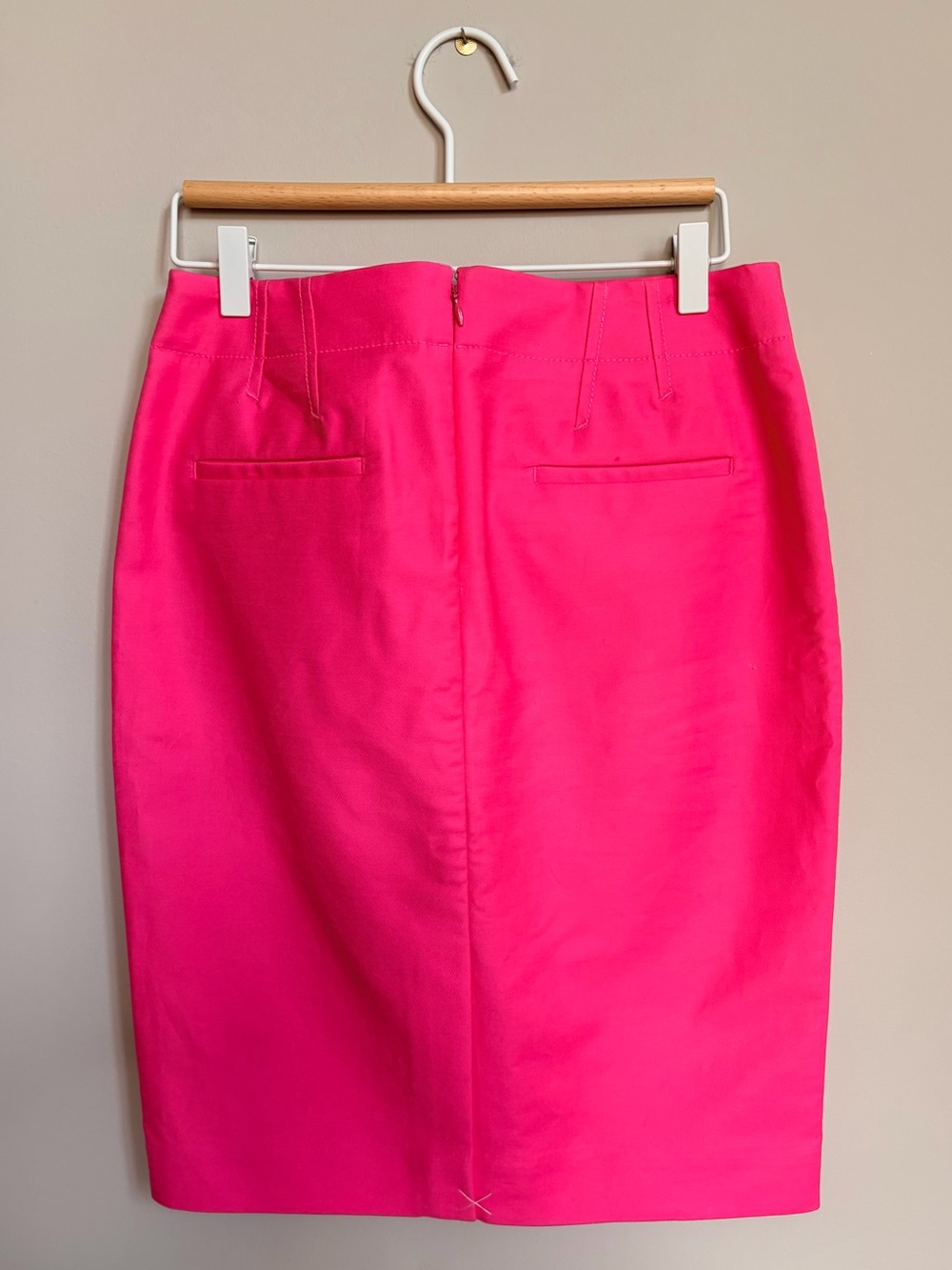 J. Crew No. 2 Pencil Skirt Pink NWT - Picture 6 of 7